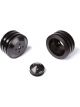 CVF Racing Pulley Kit 3V WP 3V Crank 4 Bolt AC For Ford