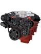 CVF Racing Black Diamond Serpentine Kit For Chevy LSA LS9
