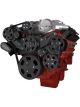 CVF Racing Black Diamond Serpentine Kit For Chevy LSA LS9