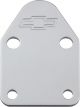 AC Delco Fuel Pump Block-Off Plate Steel Chrome Plated For Chevrolet
