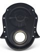 AC Delco Timing Cover 1-Piece Steel Black Crinkle For Chevrolet