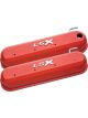 AC Delco Valve Covers Slant Edge Tall Centrebolt Cast Aluminium