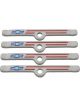 AC Delco Valve Cover Hold-Down Tabs Metallic Grey Set of 4