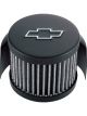 AC Delco Valve Cover Breather Round Push-in Steel Black For Chevy