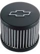 AC Delco Valve Cover Breather Round Push-in Steel Black Crinkle