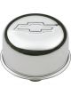 AC Delco Valve Cover Breather Push-In Round Steel Chrome