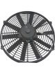 AC Delco Electric Fan Single 14 in. Diameter Reversible Black Nylon