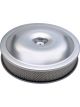 AC Delco Air Filter Assembly 14 in. Diameter Round Aluminium Clear