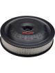 AC Delco Air Filter Assembly Super-Light Aluminium Round Black