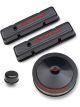 AC Delco Valve Covers Dress Up Tall Steel Carbon Fibre Finish