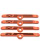 AC Delco Valve Cover Hold-Down Clamps Orange Powder coated Chevrolet