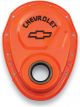 AC Delco Timing Chain Cover One-piece Steel Orange Black For Chevy