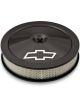 AC Delco 14 Inches Classic Air Cleaner Kit Black Genuine Carbon