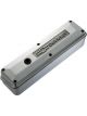 AC Delco Valve Covers 2-Piece Die-Cast Raised Polished Tall Baffled