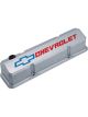 AC Delco Valve Covers Aluminium Grey with Red and Blue Logo