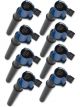 Accel Ignition Coil Pack Coil-On-Plug Super Coil Epoxy Blue