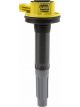 Accel Ignition Coil Super Socket Round Black/Yellow For Ford 5.0L