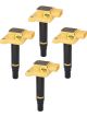 Accel Ignition Coil Super Coil Pack Style Socket Round Epoxy Yellow