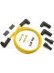 Accel Spark Plug Wires 8.8mm Yellow Wire 90 Degree Boots Copper Core