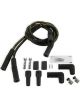 Accel Spark Plug Wires 8.8mm Black Wire Vari-Angle Boots Suppression