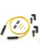 Accel Spark Plug Wires 8.8mm Yellow Wire Vari-Angle Boots Suppression