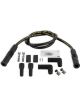 Accel Spark Plug Wires 8.8mm Black Wire Vari-Angle Boots Suppression