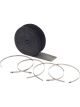 Accel Exhaust Wrap 2 in. Wide x 25 ft. Four 14 in. Stainless Steel