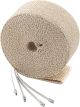 Accel Exhaust Wrap 2 Inches Wide x 25 ft. Four 14 Inches Tan
