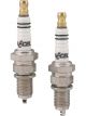 Accel U-Groove Spark Plugs Copper 14mm Thread Size For Harley Davidson