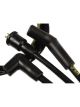 Accel Spark Plug Wires Set Super Stock Spiral Core 8mm Black