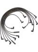 Accel Spark Plug Wires Set Super Stock Spiral Core 8mm Black