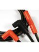 Accel Spark Plug Wires Set 300+ Race Wire Spiral Core 8.8mm Black