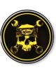 Accel Decals 6 Inches Diameter Yellow/Black