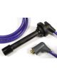 Accel Spark Plug Wires Set 300+ Thundersport Spiral Core 8mm Blue