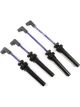 Accel Spark Plug Wires Set 300+ Thundersport Spiral Core 8mm Blue