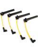 Accel Spark Plug Wires Set 300+ Thundersport Spiral Core 8mm Yellow