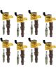Accel Ignition Super Coil Upgrade Kit HP Copper Spark Plugs