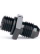 Aeromotive Fitting Adapter Straight Aluminium Black Anodized -4 AN Male
