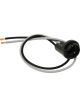 American Autowire Light Bulb Socket Single Contact Plastic
