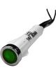 American Autowire Indicator Light Green 0.313 in. Diameter