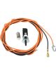 American Autowire Glove Box Switch Push Button Wire Leads Terminal Plas