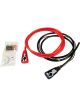 American Autowire Battery Cables 1-gauge PVC Jacket Black and Red 72 in