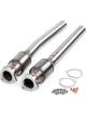 APR Exhaust Midpipe Kit With Catalysts 8VRS3 Catted 2.5in. T304 stainl