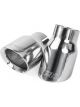 APR Tip Kit Double Wall Exhaust Tips 3.5in. Polished Silver Set of 2