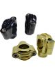 Attitude Handle bar risers Brass lower Risers 1' Bars Pair