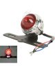 Attitude Brake Stop License Plate Taillight Red Lens For Harley