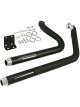 Attitude Exhaust Headers Black Drag with Heat Shields Hex Chrom