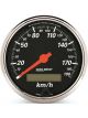 Auto Meter Gauge Designer Black Speedometer 3 1/8 in. 190km/h Electric P…