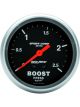 Auto Meter Gauge Sport-Comp Boost 2 5/8 in. 2.5KG/CM2 Mechanical