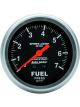 Auto Meter Gauge Sport-Comp Fuel Pressure 2 5/8 in. 7.0KG/CM2 Mechanical